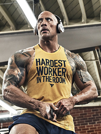 Dwayne Johnson , Hollywood actor, Motivational quotes, Success and determination HD phone wallpaper