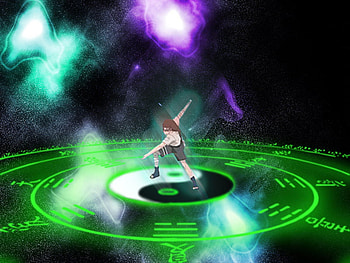 Neji, colorful, anime, boy, powerful HD wallpaper