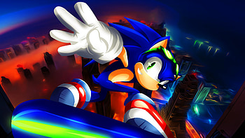 Sonic Riders Un Gravitify , sonic, games, artist, artwork, digital-art, deviantart HD wallpaper