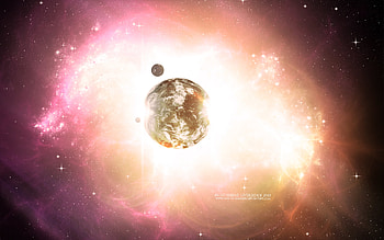 Little Eve by Catherine Liversidge, nebula, planet, deviant art, space, catherine liversidge HD wallpaper
