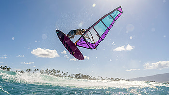 Windsurfing stunts, Airborne maneuvers, Gravity-defying jumps, style mastery HD wallpaper
