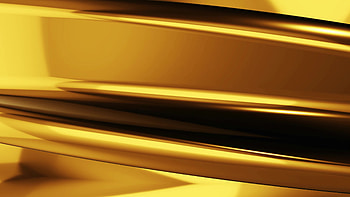 Animated golden waves, Shimmering movement, Gilded background, Golden highlight HD wallpaper