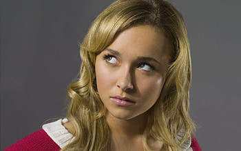 Blonde actress, Hayden Panettiere, Heroes TV series HD wallpaper