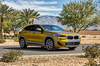 Bmw x2, yellow, luxurious car HD wallpaper