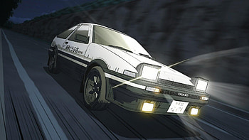 Initial D Car : Rev Up Your, Anime, Initial D, car, anime car HD wallpaper