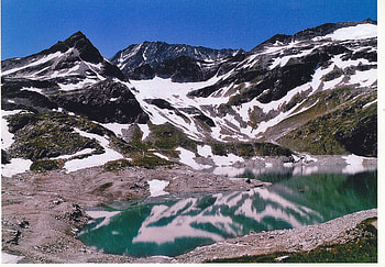 white lake austria, sea, lakes, alps, mountains HD wallpaper
