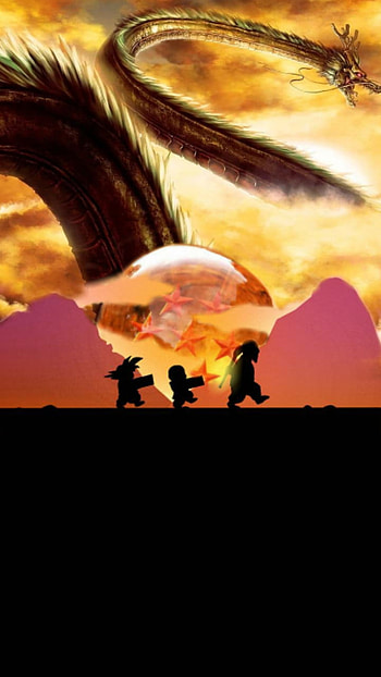 Dragon ball, atmosphere, people_in_nature HD phone wallpaper