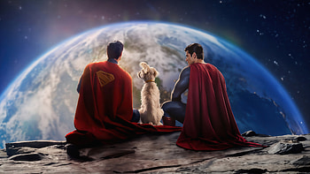 Superman And Krypto Partners In Heroism, superman-legacy, superman, superheroes, 2025-movies, dc-comics, movies, artwork, artist, digital-art, david-corenswet HD wallpaper