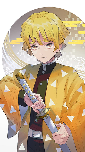Zenitsu, Agatsuma, Demon HD phone wallpaper