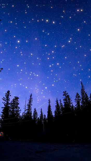 Good Night, Stars Light HD phone wallpaper