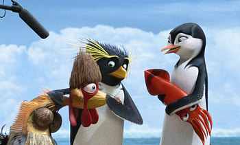 Surf's Up Animation, Favorite Kids Movie, Surfer Penguins, Engaging Fun HD wallpaper