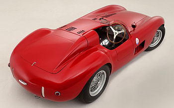 Maserati, Cars, Back View, Rear View, 1956, 300S HD wallpaper
