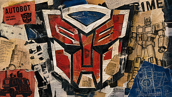 Autobot Emblem — Collage HD wallpaper