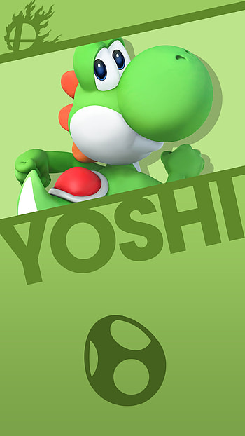 by MrThatKidAlex24 Yoshi Smash Bros. by MrThatKidAlex24 HD phone wallpaper