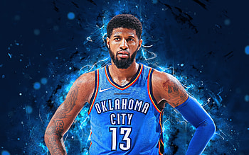 Paul George, NBA, OKC, nike HD wallpaper