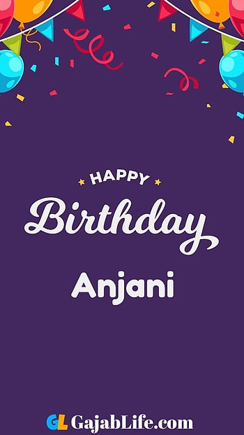 A Name, Happy Birtay, Anjani HD phone wallpaper
