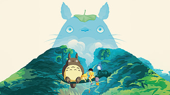 My Neighbor Totoro , my-neighbor-totoro, anime, cartoons, artist, artwork, digital-art HD wallpaper