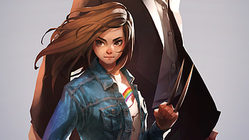 X23 Artwork, x23, superheroes, deviantart HD wallpaper