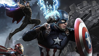 Avengers Endgame 2020 Artwork, avengers-endgame, captain-america, thor, iron-man, superheroes, artwork, artist HD wallpaper