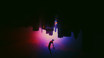 Spider-man, amazing dive, Miles Morales HD wallpaper