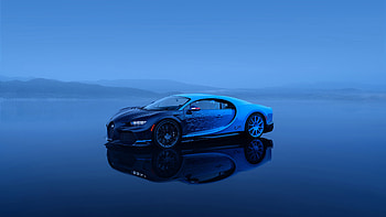 2024 Bugatti Chiron Super Sport L\'Ultime, car, Bugatti, Bugatti Chiron Super Sport, vehicle, blue HD wallpaper