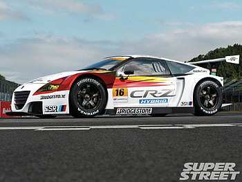 Mugen’s Twin-Turbo V6 GT300-Spec Racer, racer, wing, black rims, crz HD wallpaper