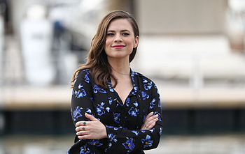 Celebrity, smile, pretty, Hayley Atwell HD wallpaper