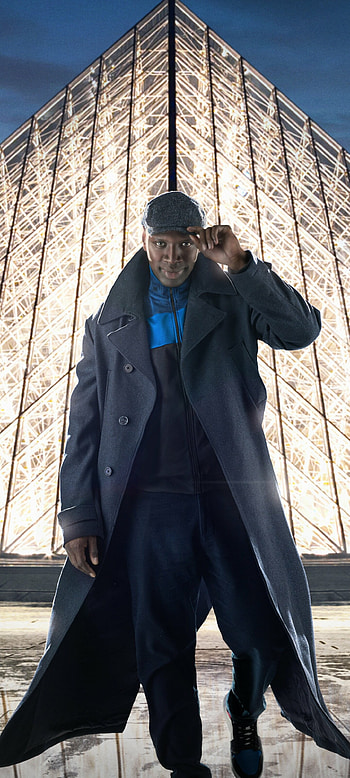 Omar Sy, TV series, Lupin character, Intriguing storyline HD phone wallpaper
