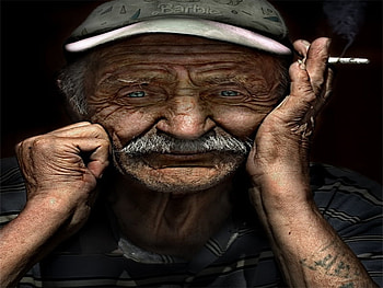 old man, m, n, old, a HD wallpaper