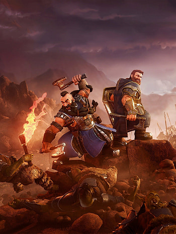 Fantasy dwarf, Heroic stature, Legendary warrior, Epic adventure HD phone wallpaper