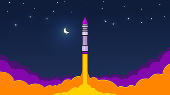 Rocket Minimalism , rocket, artist, artwork, digital-art, minimalism, minimalist HD wallpaper