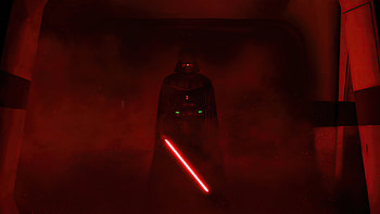 Darth Vader, Rogue One, Intimidating presence, Galactic saga HD wallpaper