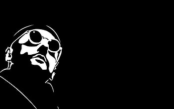 Jean Reno, Black background HD wallpaper