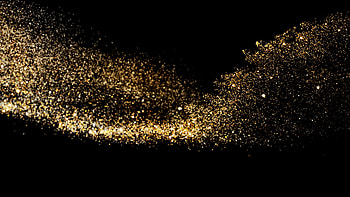 Gold sparkle beauty, Dark pattern , Elegant and stylish, Glamorous and eye-catching HD wallpaper