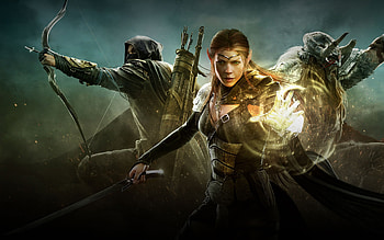 The Elder Scrolls Online Warriors HD wallpaper