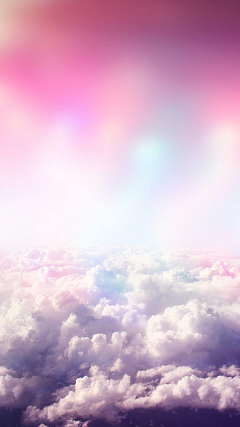 Clouds, Girly HD phone wallpaper