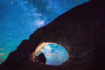 Milky Way Arch , milky-way, arch, nature, graphy HD wallpaper