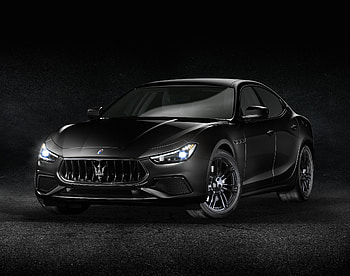 Maserati Ghibli S Q4 Nerissimo, Geneva, motor show, 2018 HD wallpaper