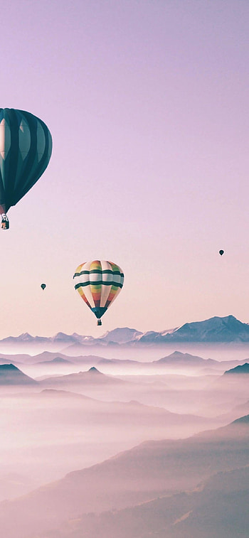Nature's balloon beauty, XS Max , Serene heights, Sky wonder HD phone wallpaper
