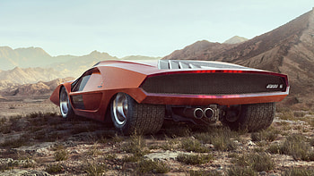 HF Zero CGI, Lancia Stratos HD wallpaper