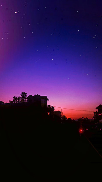 Lofi, pinklofi, moon, stars HD phone wallpaper