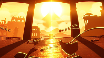 Journey game, Stunning , Artistic masterpiece, Immersive journey HD wallpaper