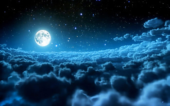 Moon For 1920 x 1200 px 692.31 KB stars crescent blue HD wallpaper