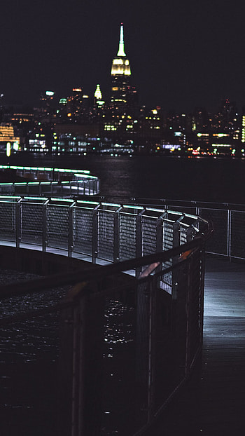 City Towers in the Night, city towers, buildings HD phone wallpaper