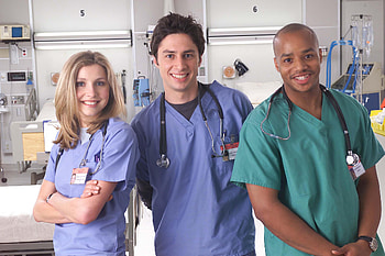 Donald Faison, TV shows, Zach Braff, Podcast HD wallpaper
