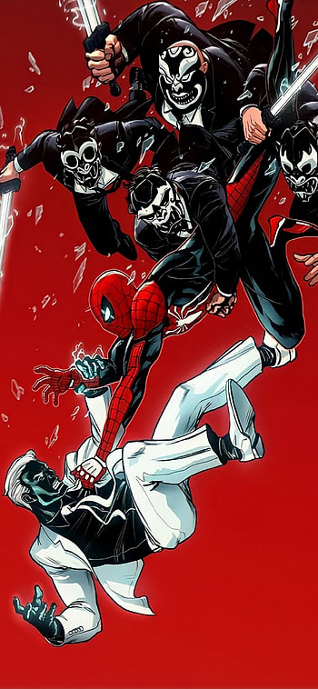 Mr negative, red, art HD phone wallpaper
