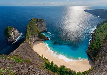 Kelingking-Beach, Beach, Nature, coast, Kelingking HD wallpaper