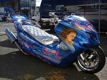Handmade Motorcycle, handmade, japanese, , motorcycle, cool HD wallpaper