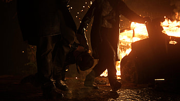 The execution, The Last Of Us, fire, Seraphites (The Last of Us) HD wallpaper