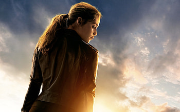 Emilia Clarke, Terminator Genisys HD wallpaper
